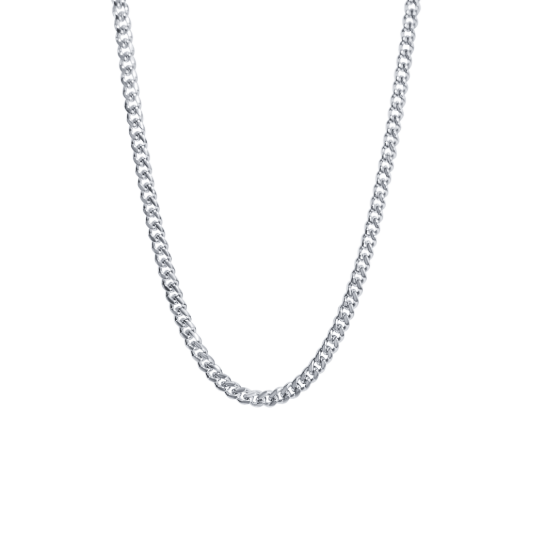 3mm Cuban Chain Necklace