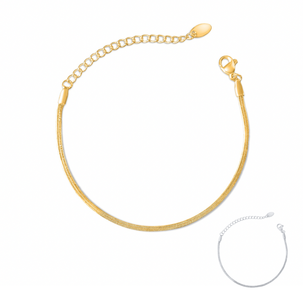 2mm Snake Chain Bracelet