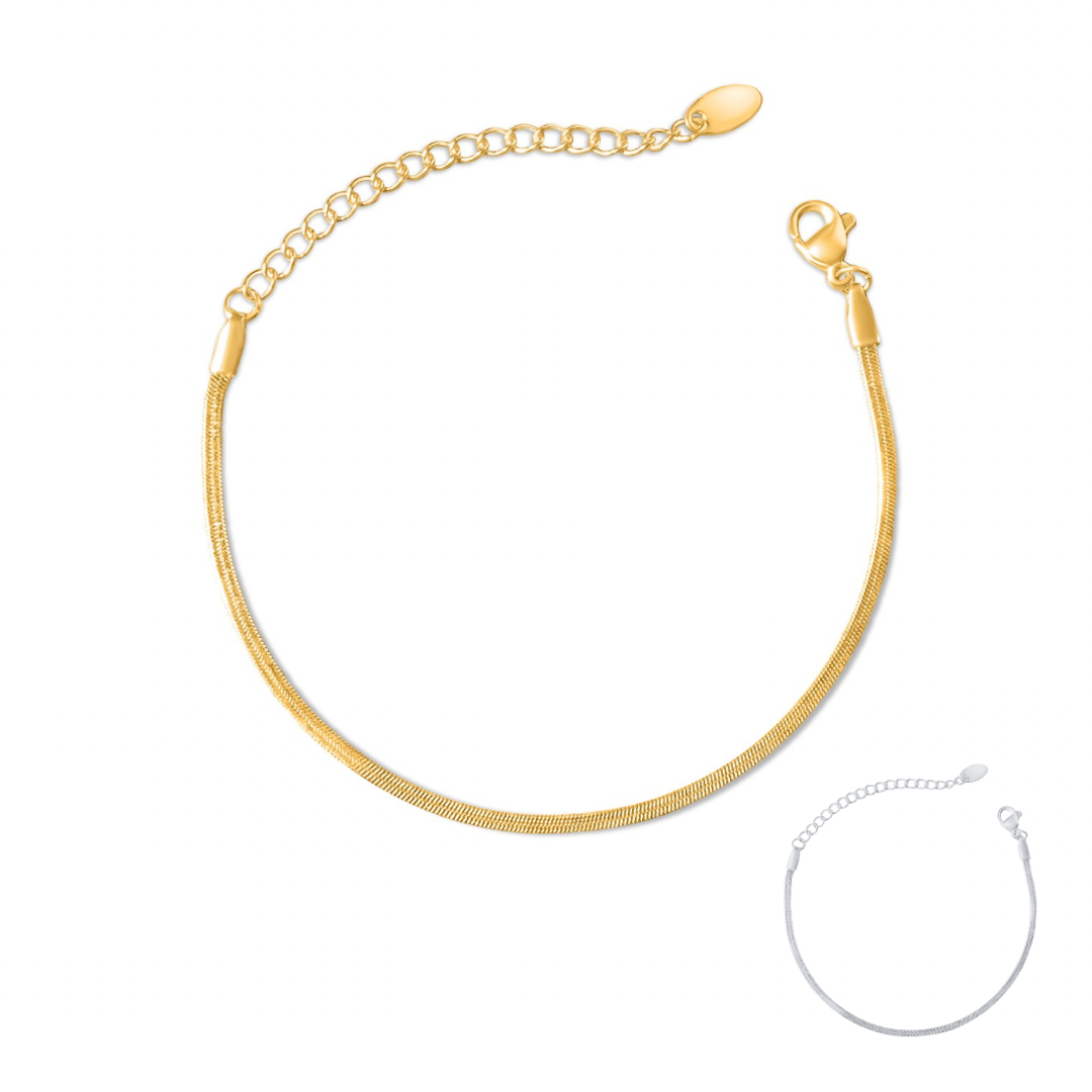 2mm Snake Chain Bracelet
