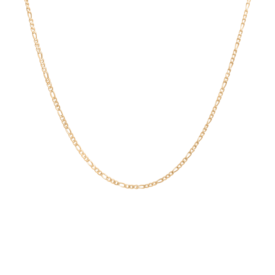 3mm Figaro Chain Necklace
